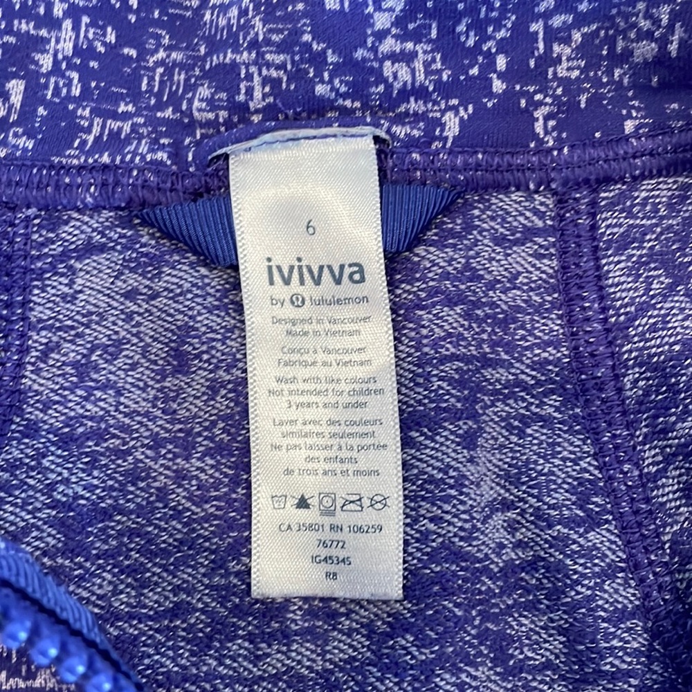 Girls IVIVVA jacket. Size 6